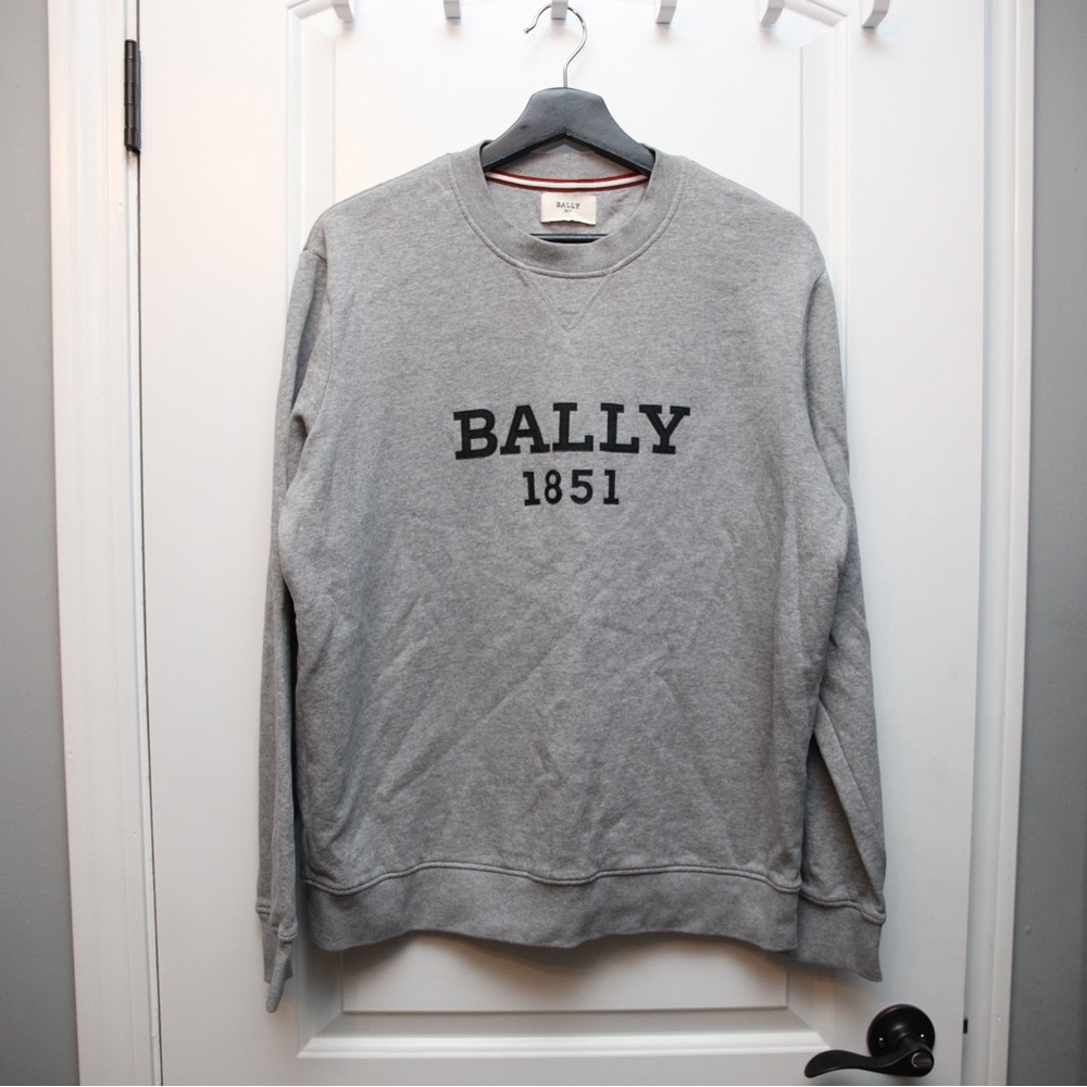 Bally 1851 Gray Men's Sweatershirt